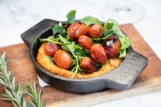 Provoleta with Homemade Balsamic Salad Recipe