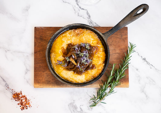 Provoleta with Caramelized Onions Recipe