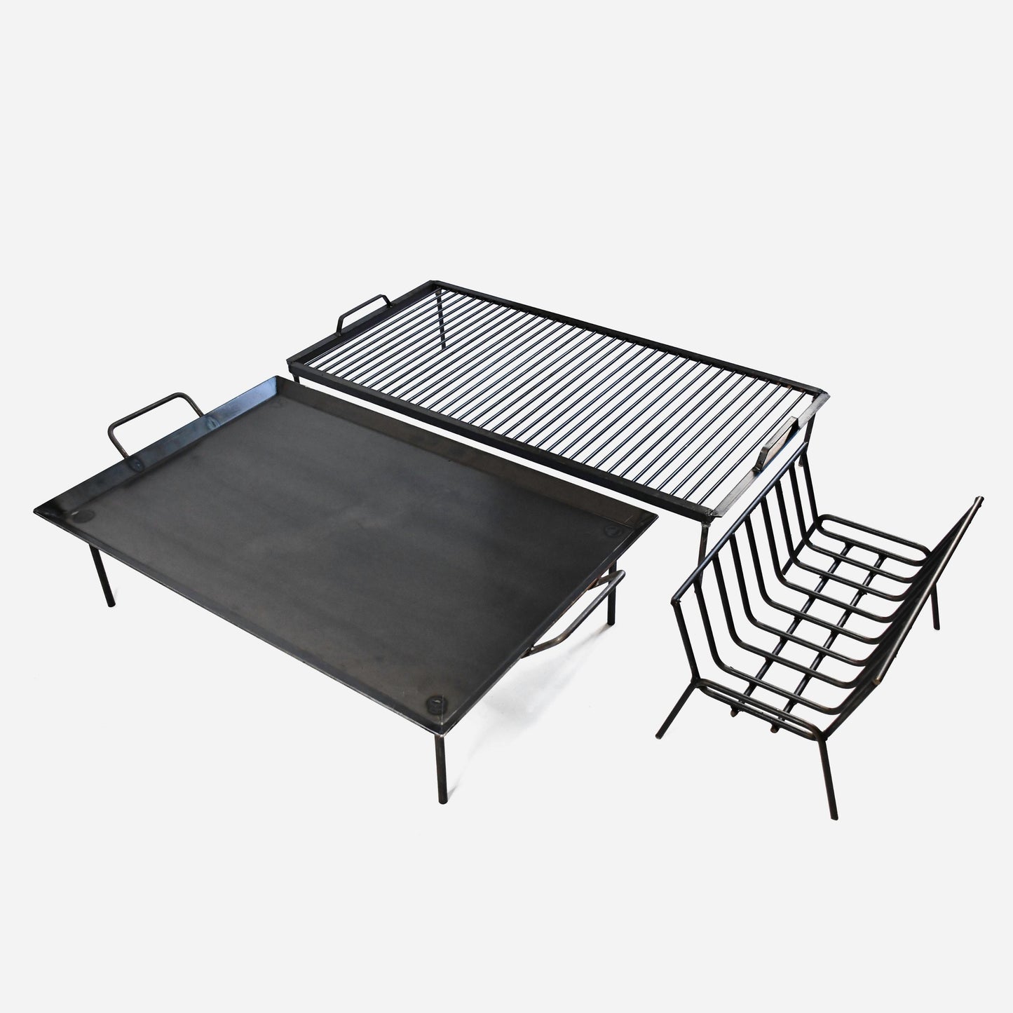 Set Grill + Griddle + Brazier